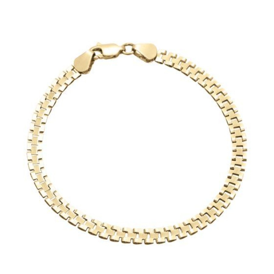 Joyeria Cristal Joyas | Pulsera Dama Coleccion Real Oro 14K