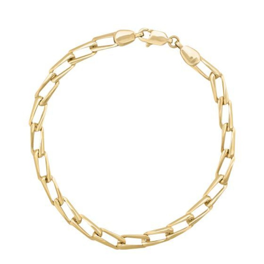 Joyeria Cristal Joyas | Pulsera Dama Oro 14K