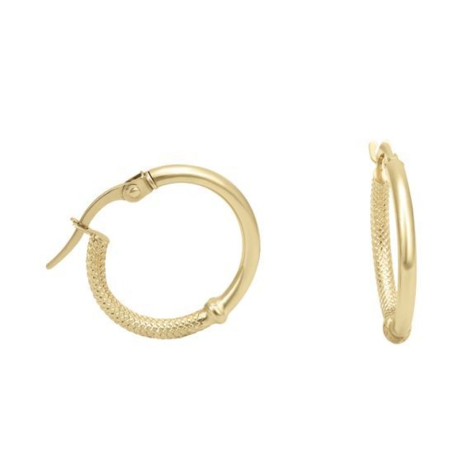 Joyeria Cristal Joyas | Arracadas Oro 14K 15 Mm