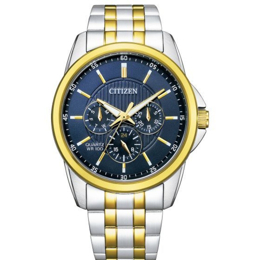 Relojes Cristal Joyas | Reloj Citizen Cuarzo Para Hombre 61473