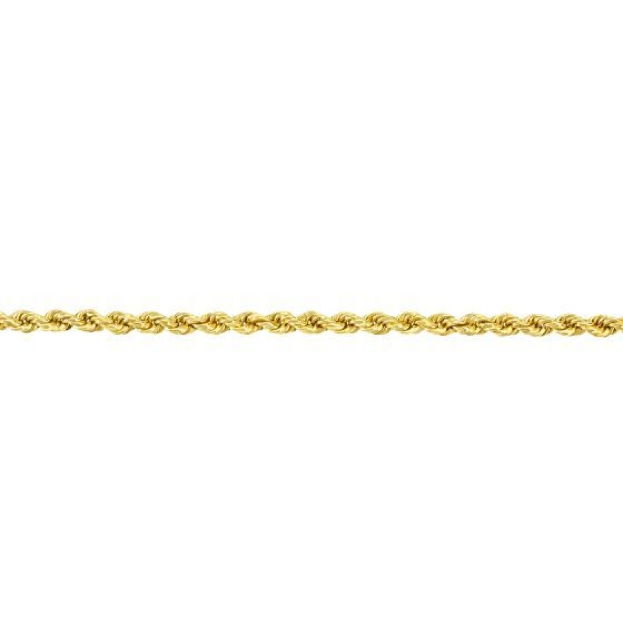 Joyeria Cristal Joyas | Pulsera Torzal Oro 14K 21 Cm