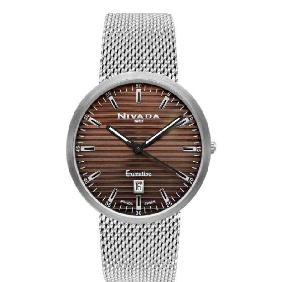 Relojes Cristal Joyas | Reloj Nivada Executive Nh22101Macgi Para Hombre