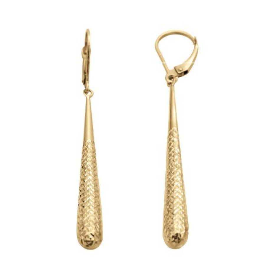 Joyeria Cristal Joyas | Aretes Oro 14K Arpxndcws1565