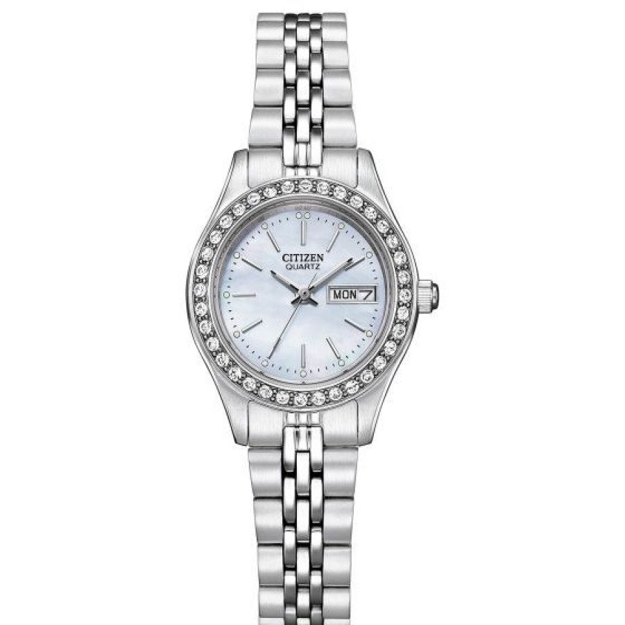 Relojes Cristal Joyas | Reloj Citizen Cuarzo Para Mujer 61489