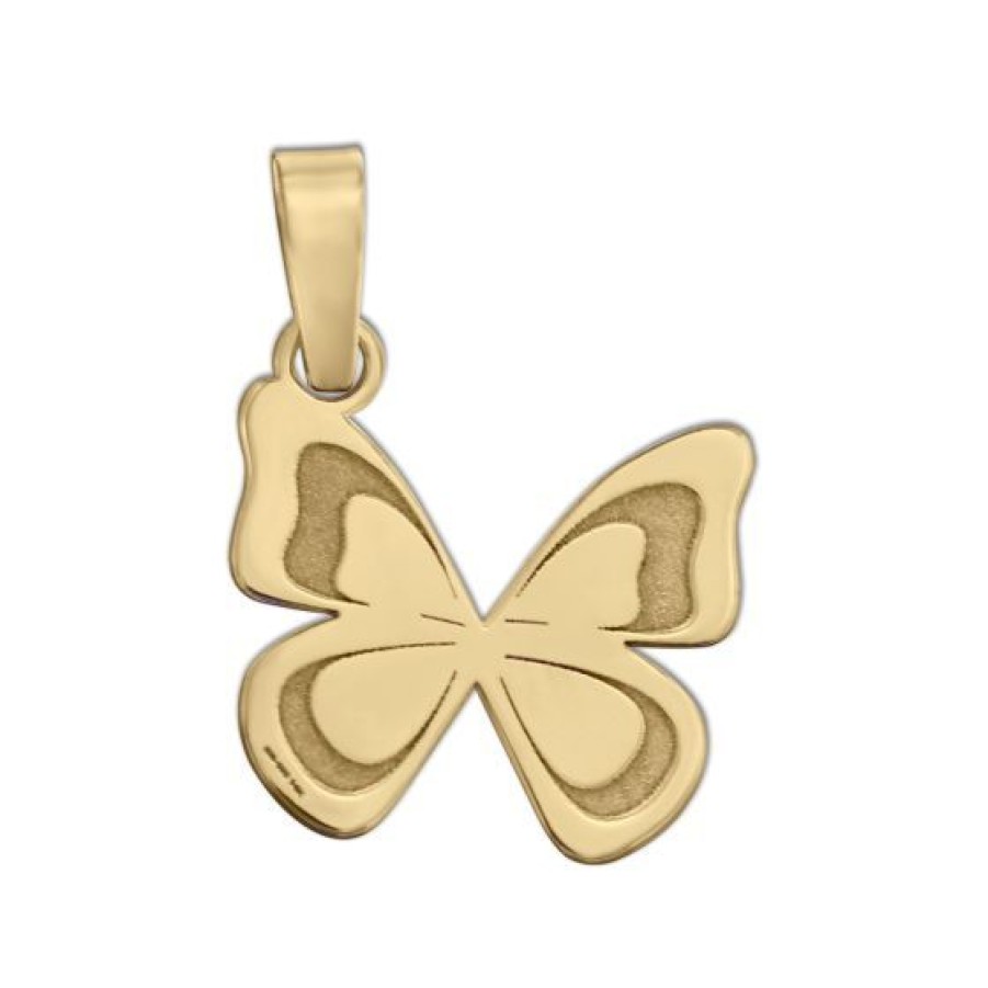 Joyeria Cristal Joyas | Dije Mariposa Vlinder Oro 14K