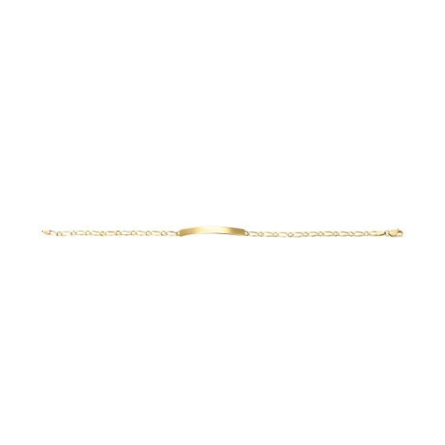 Joyeria Cristal Joyas | Esclava Para Hombre Oro 14K