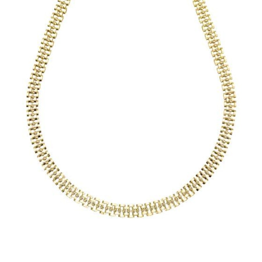 Joyeria Cristal Joyas | Gargantilla Oro 14K 45 Cm