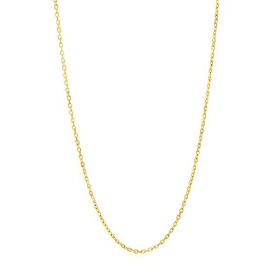 Joyeria Cristal Joyas | Cadena Rolo Oro 14K 35 Cm