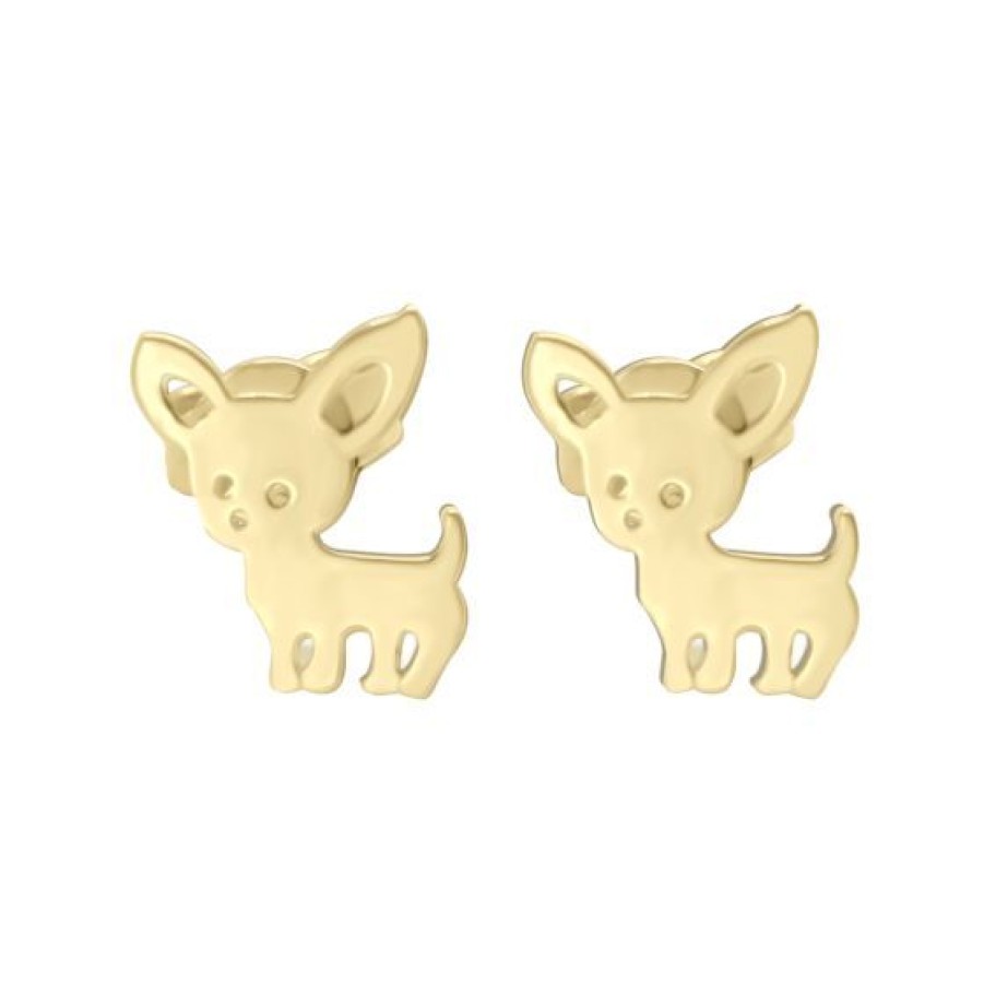 Joyeria Cristal Joyas | Aretes Chihuahua Oro 14K