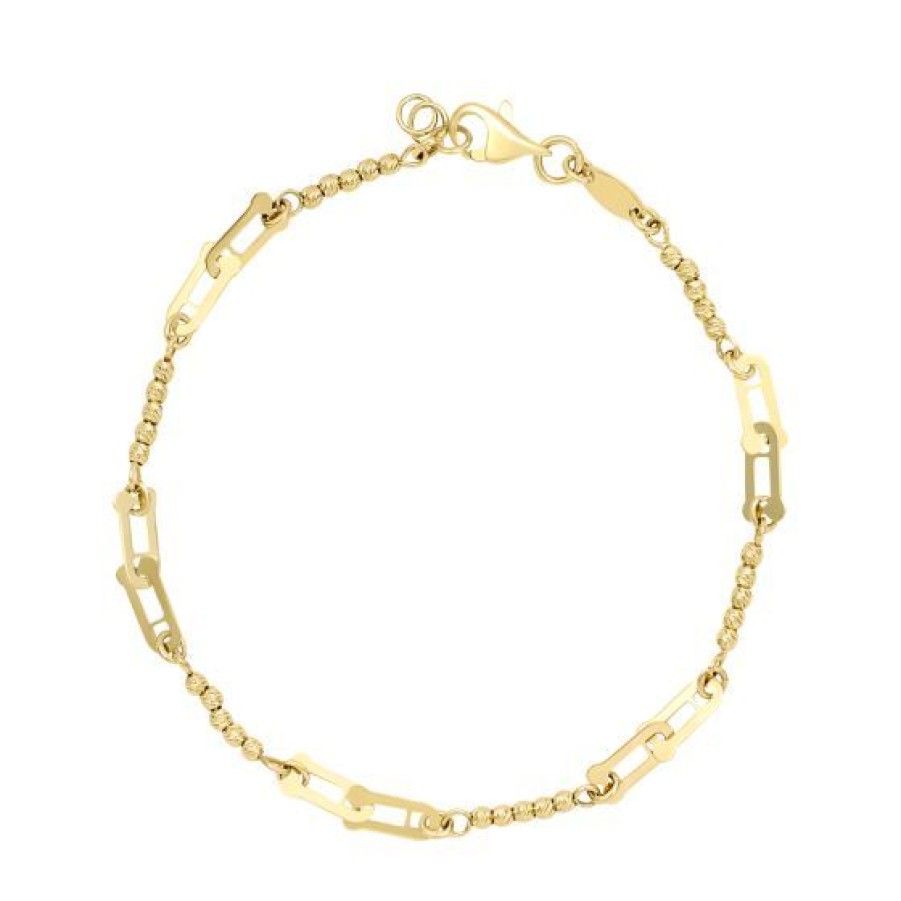 Joyeria Cristal Joyas | Pulsera Oro 14K