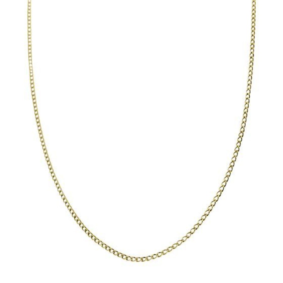 Joyeria Cristal Joyas | Cadena Grumeta 35 Cm Oro 14K