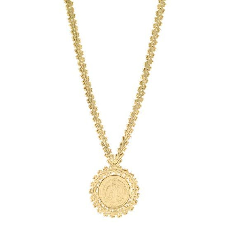 Joyeria Cristal Joyas | Gargantilla Centenario Oro 14K