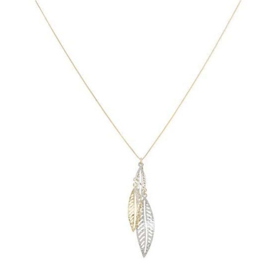 Joyeria Cristal Joyas | Gargantilla Oro Amarillo Y Blanco 14K