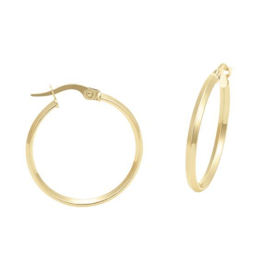 Joyeria Cristal Joyas | Arracadas Oro 14K 20 Mm