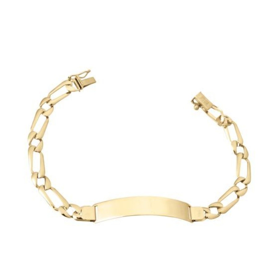 Joyeria Cristal Joyas | Esclava Caballero Oro 14K