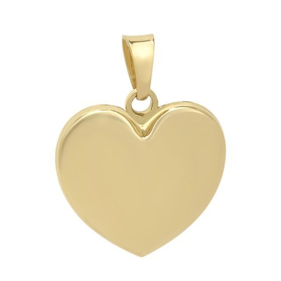 Joyeria Cristal Joyas | Dije Corazon Oro 14K