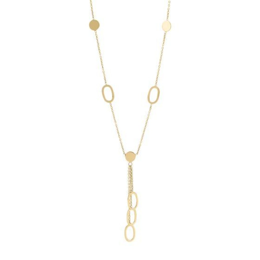 Joyeria Cristal Joyas | Gargantilla Aros 14K