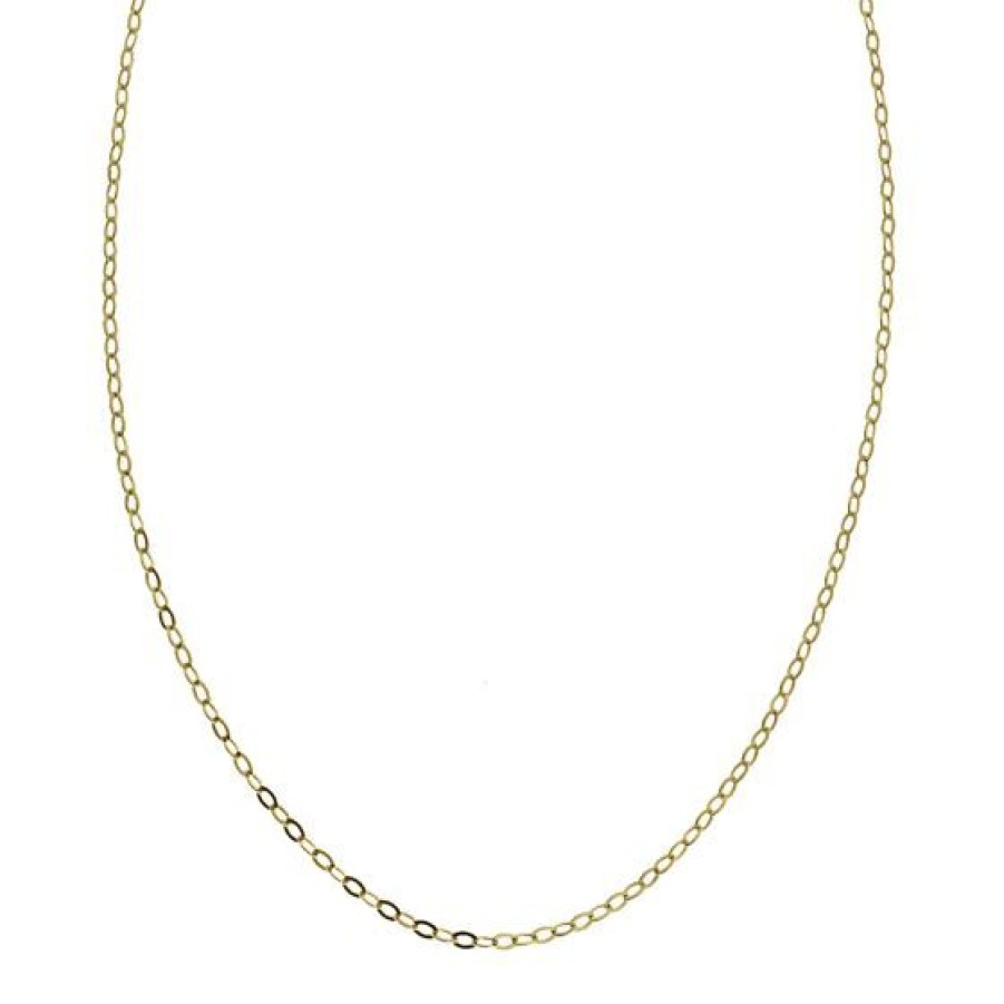 Joyeria Cristal Joyas | Cadena Ancla Oro 14K 35 Cm