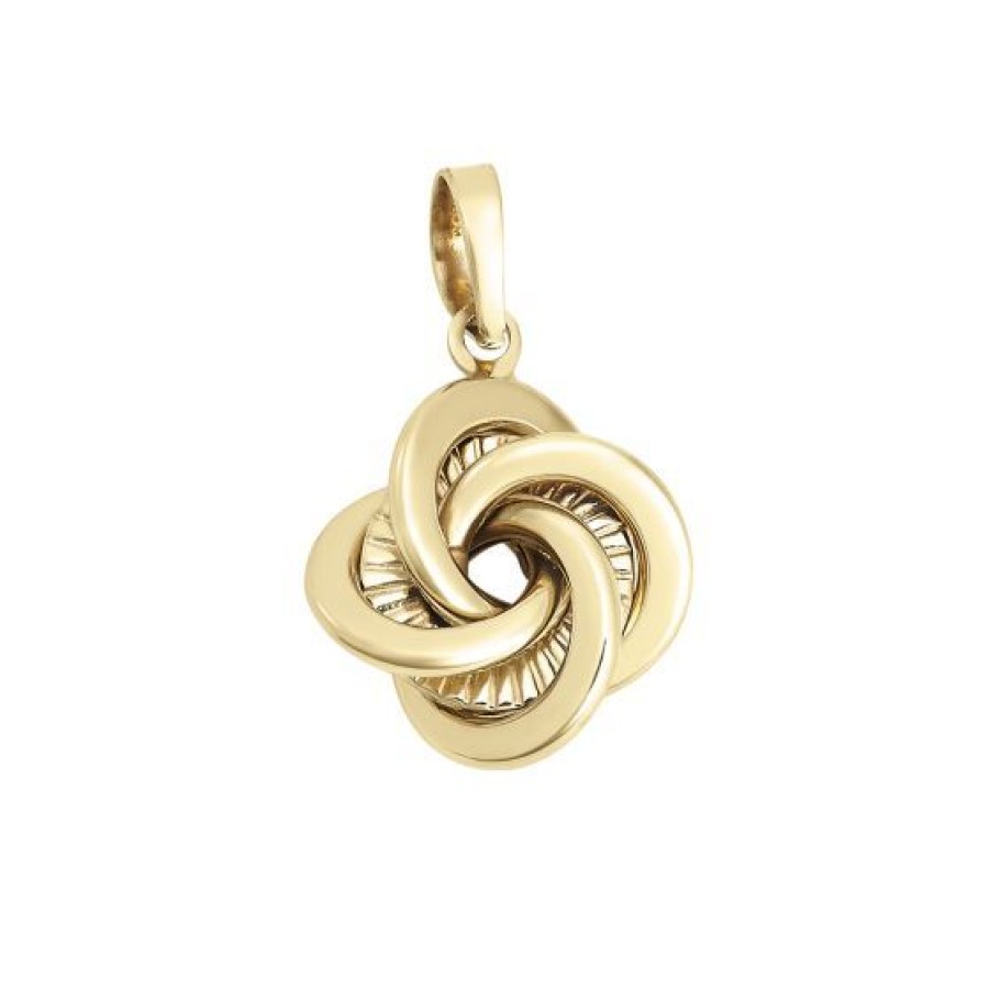 Joyeria Cristal Joyas | Dije Loveknot Oro 14K