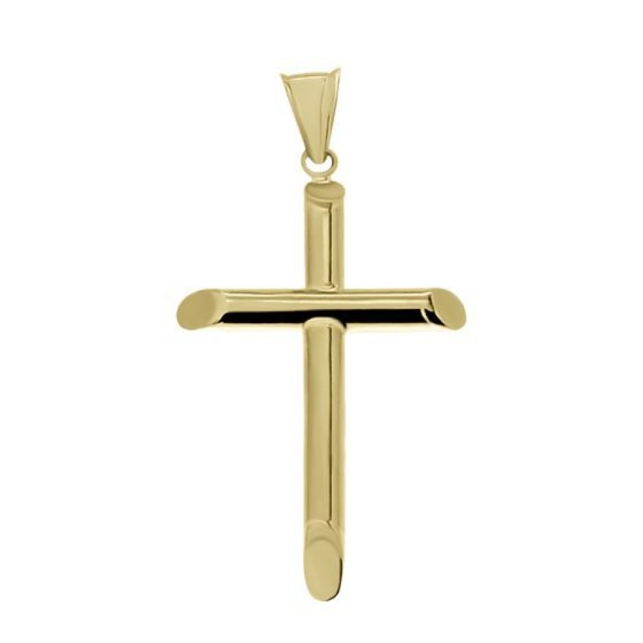 Joyeria Cristal Joyas | Cruz Mediana Oro 14K