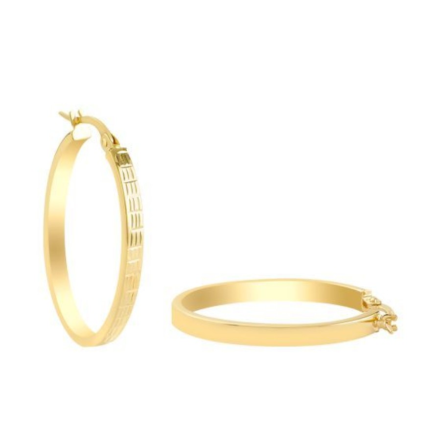 Joyeria Cristal Joyas | Arracadas Ovaladas Oro 14K