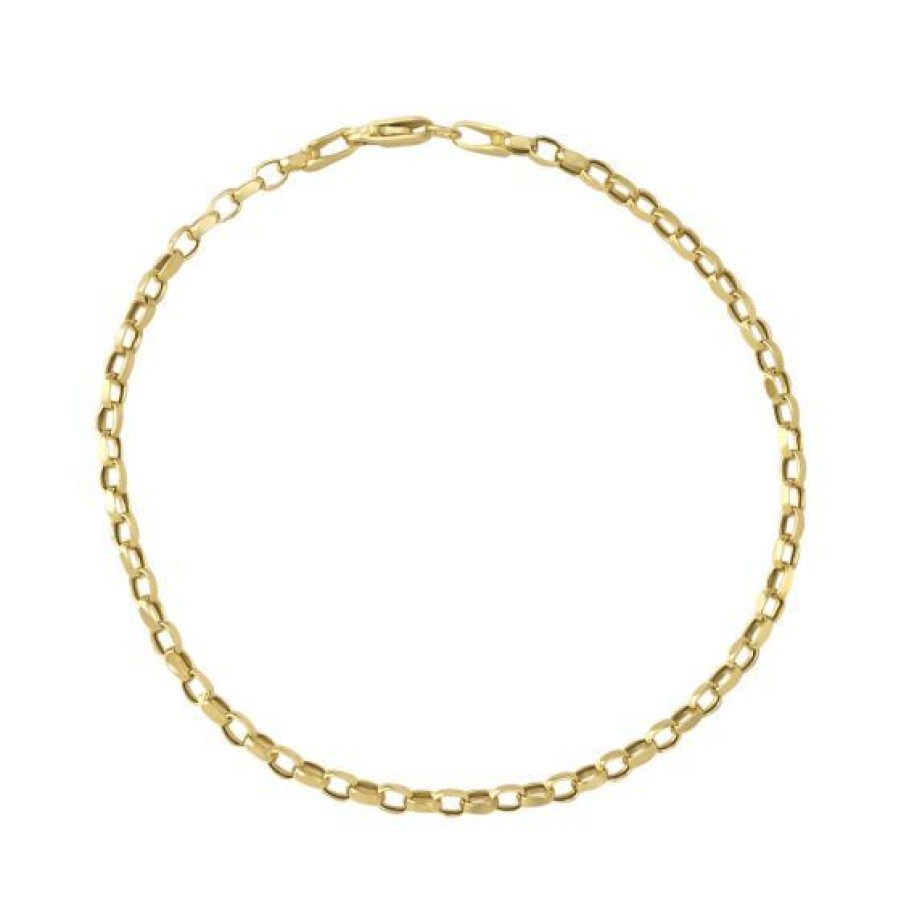 Joyeria Cristal Joyas | Pulsera Dama Oro 14K