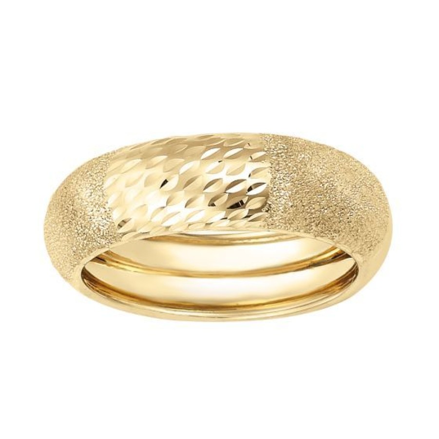 Joyeria Cristal Joyas | Anillo Dama Oro 14K