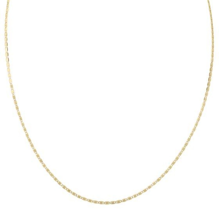 Joyeria Cristal Joyas | Cadena Valentino 25 Oro 14K 40 Cm