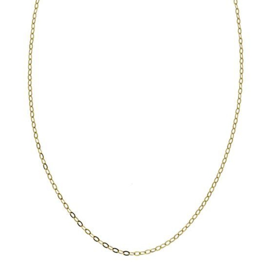 Joyeria Cristal Joyas | Cadena Ancla Oro 14K 40 Cm