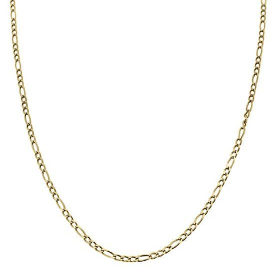 Joyeria Cristal Joyas | Cadena Figaro Oro 14K 40 Cms