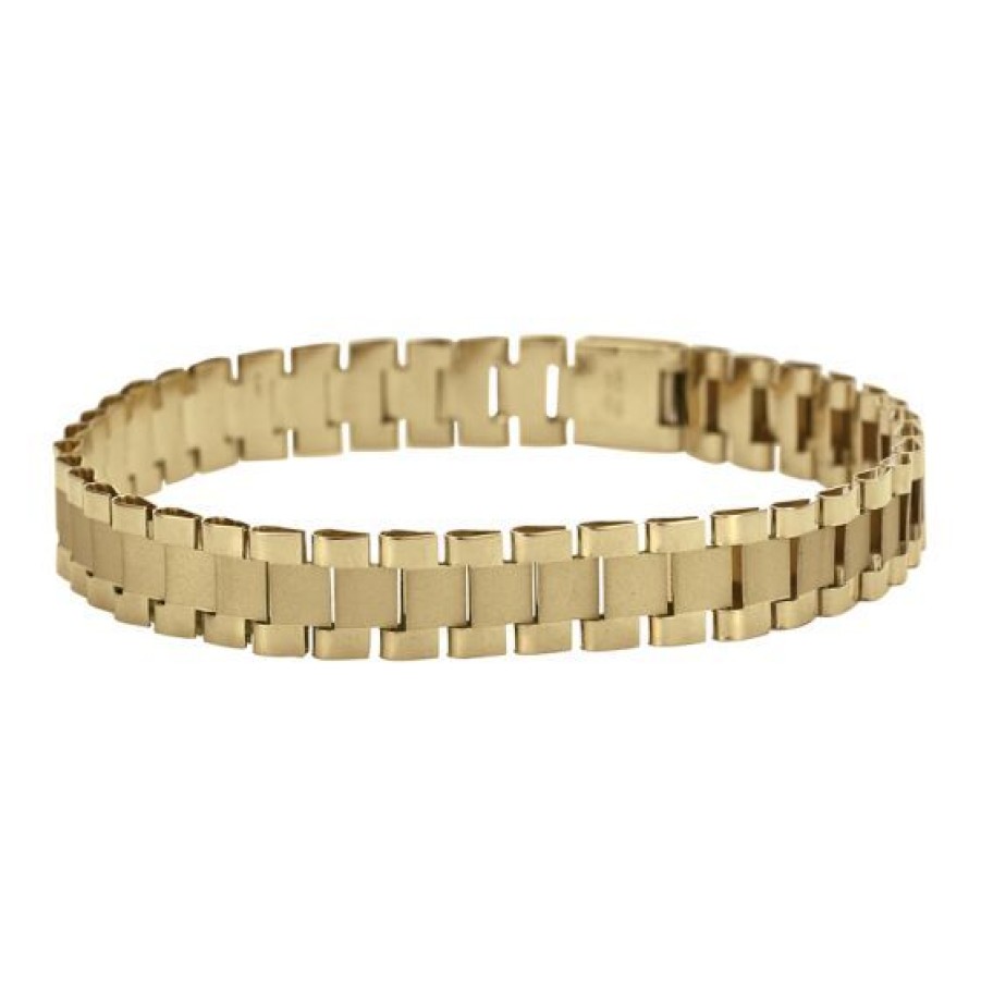 Joyeria Cristal Joyas | Pulsera Dama Coleccion Real Oro 14K 8 Mm