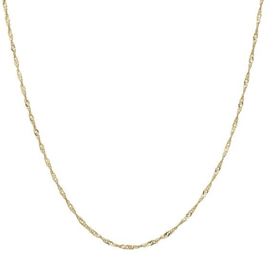 Joyeria Cristal Joyas | Cadena Singapur Oro 14K 40 Cm