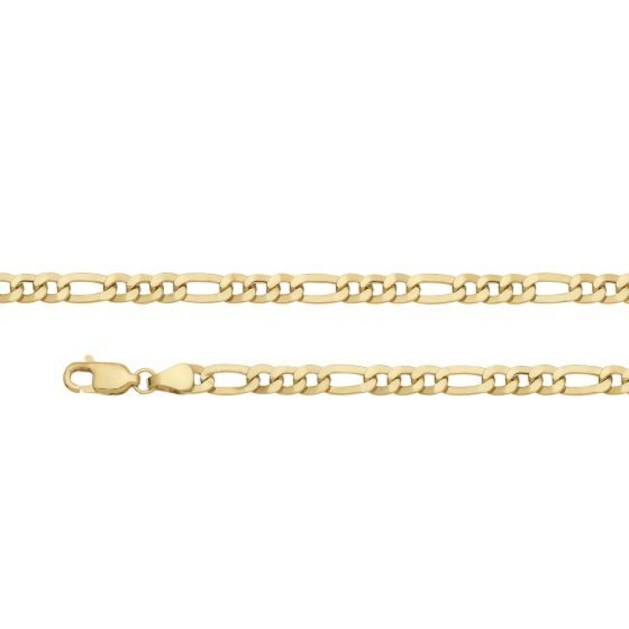 Joyeria Cristal Joyas | Cadena Figaro Oro 14K 60 Cm Vento