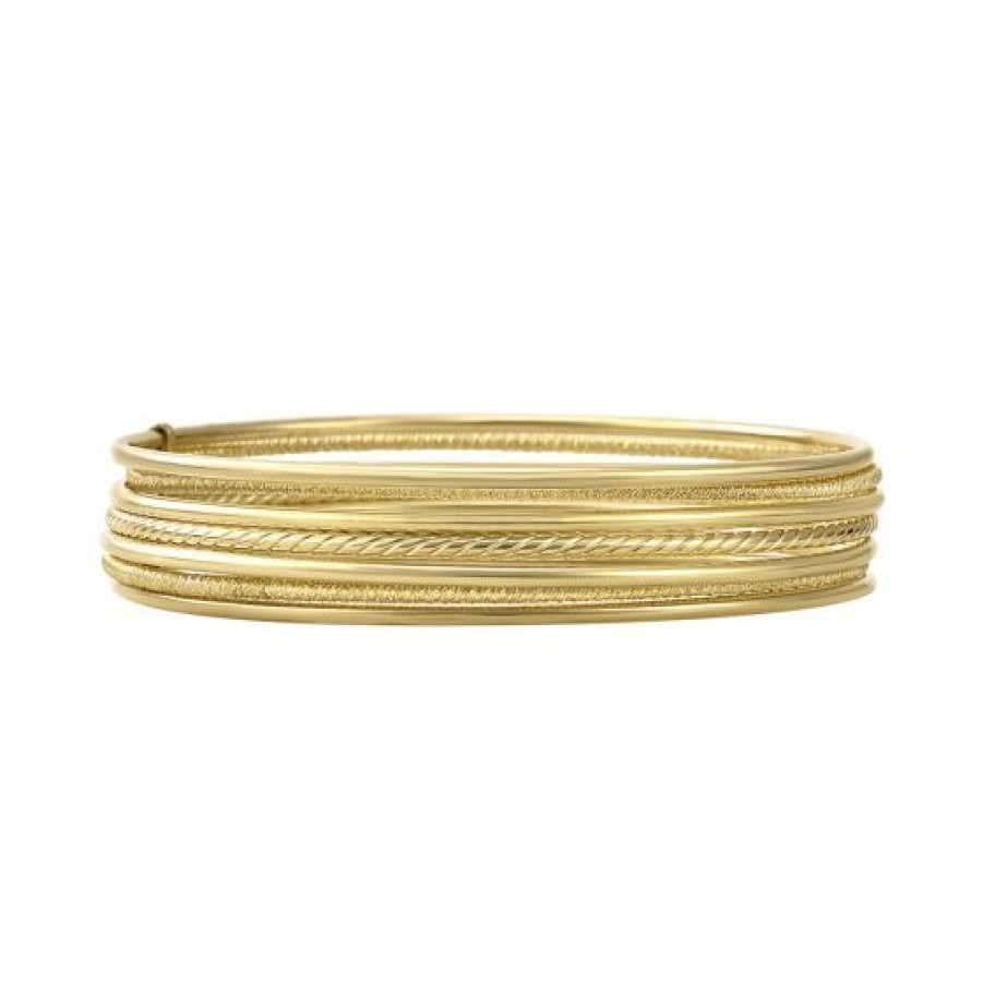 Joyeria Cristal Joyas | Brazalete Semanario Oro 14K