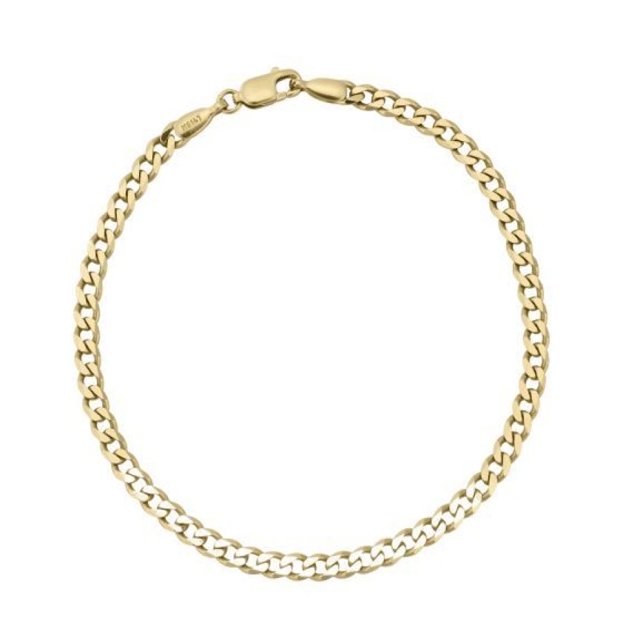 Joyeria Cristal Joyas | Pulsera Caballero Oro 14K