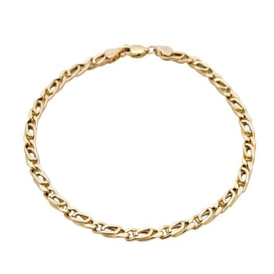 Joyeria Cristal Joyas | Pulsera Caballero Oro 14K Vento