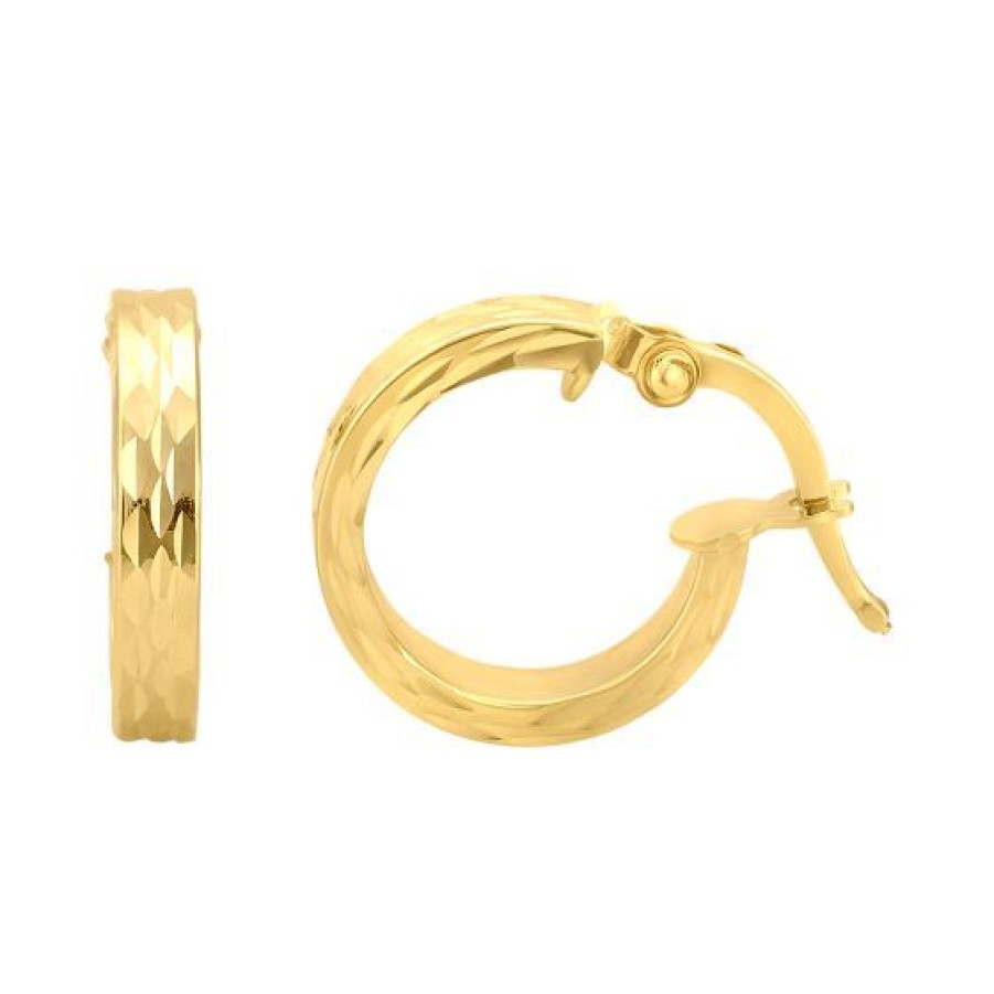 Joyeria Cristal Joyas | Arracadas Oro 14K