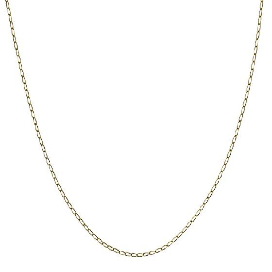 Joyeria Cristal Joyas | Cadena Grumeta 40 Cm Oro 14K