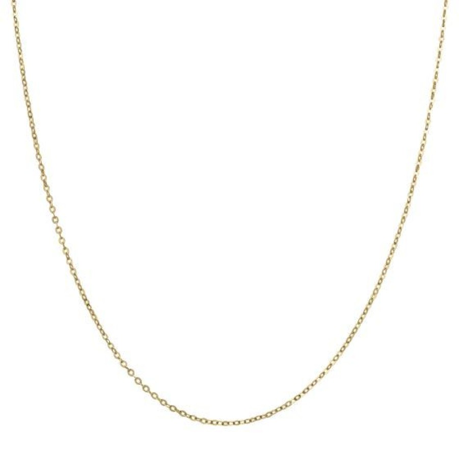 Joyeria Cristal Joyas | Cadena Caballero Rolo Oro 14K 45 Cm