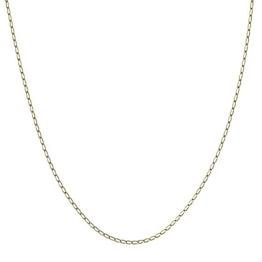 Joyeria Cristal Joyas | Cadena Grumeta 45 Cm Oro 14K