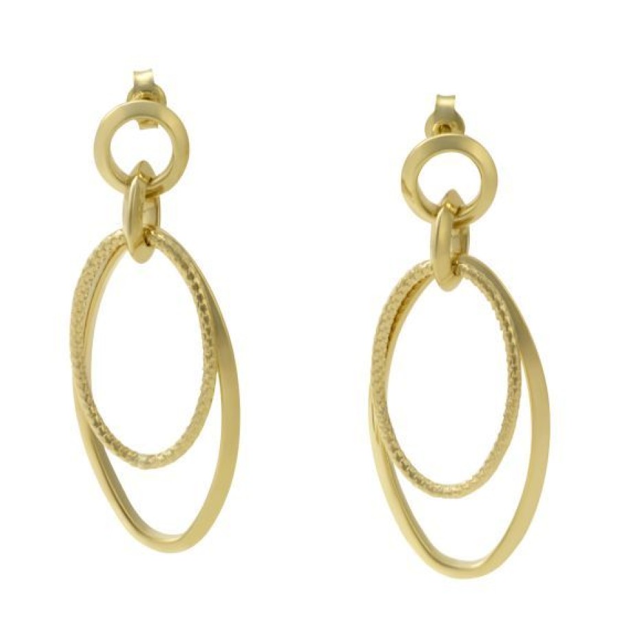 Joyeria Cristal Joyas | Aretes Oro 14K