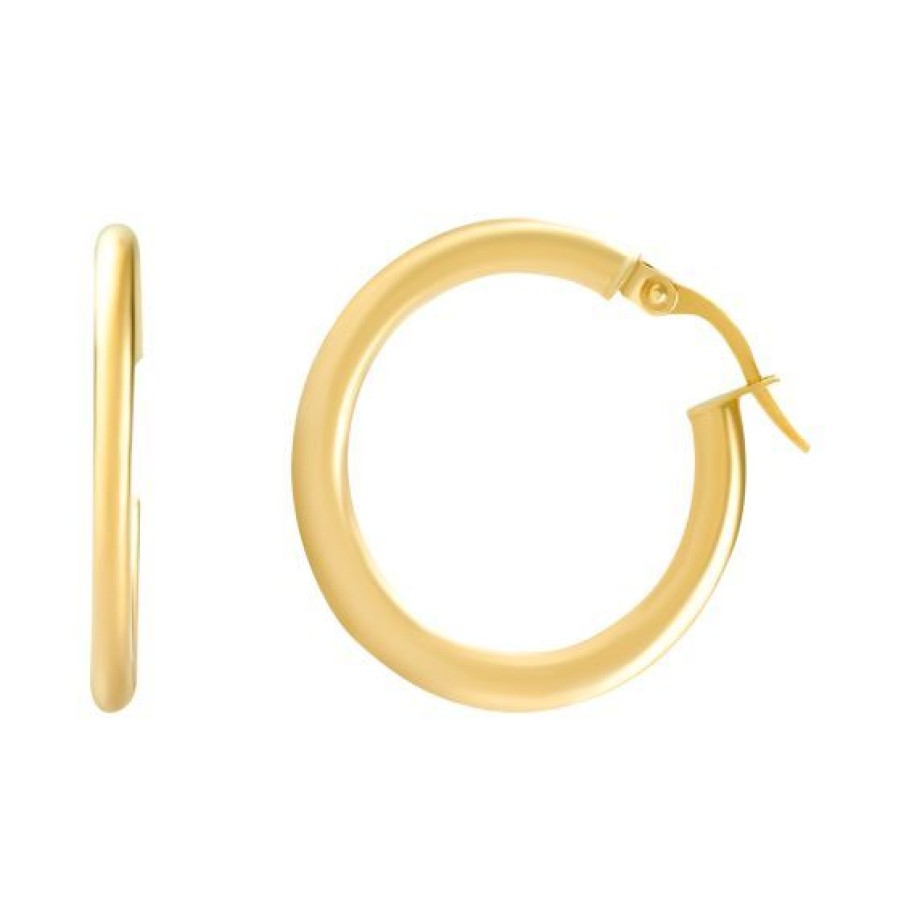 Joyeria Cristal Joyas | Arracadas Oro 14K 15 Mm