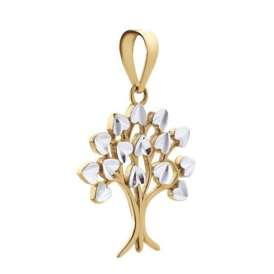 Joyeria Cristal Joyas | Dije Cedro Libanes Oro 14K