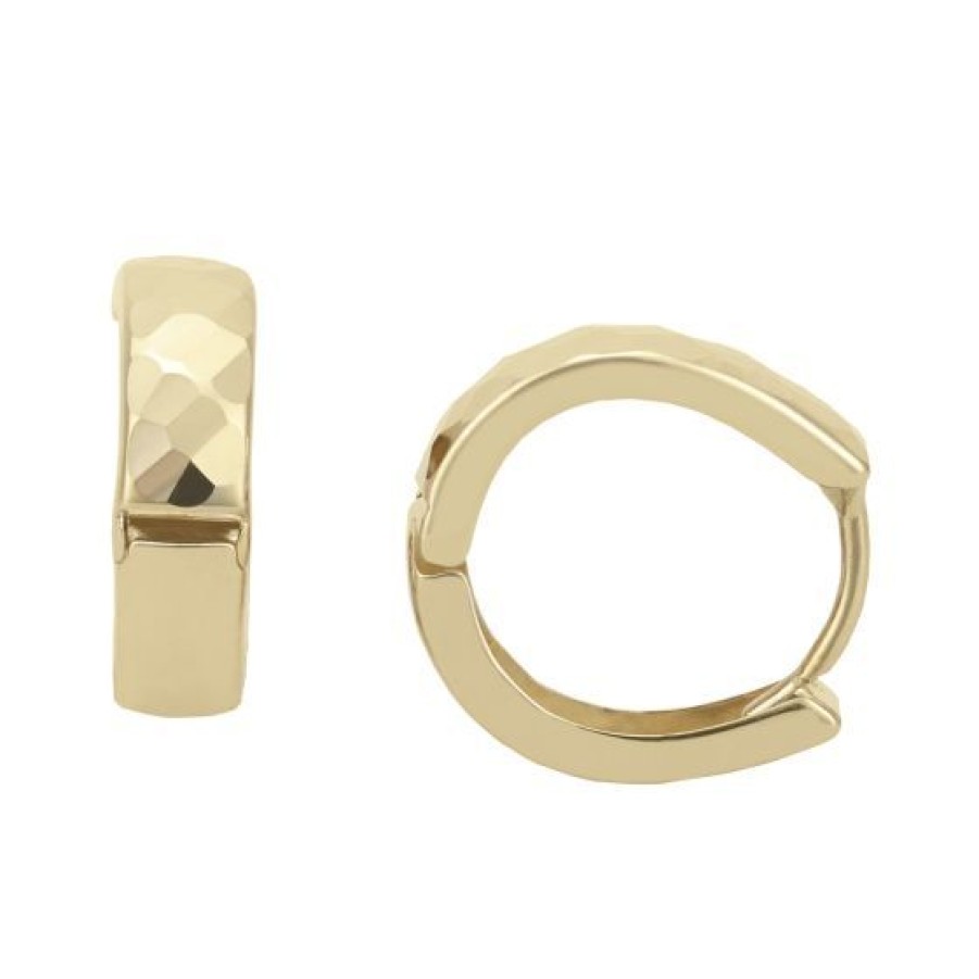 Joyeria Cristal Joyas | Huggies Oro 14K