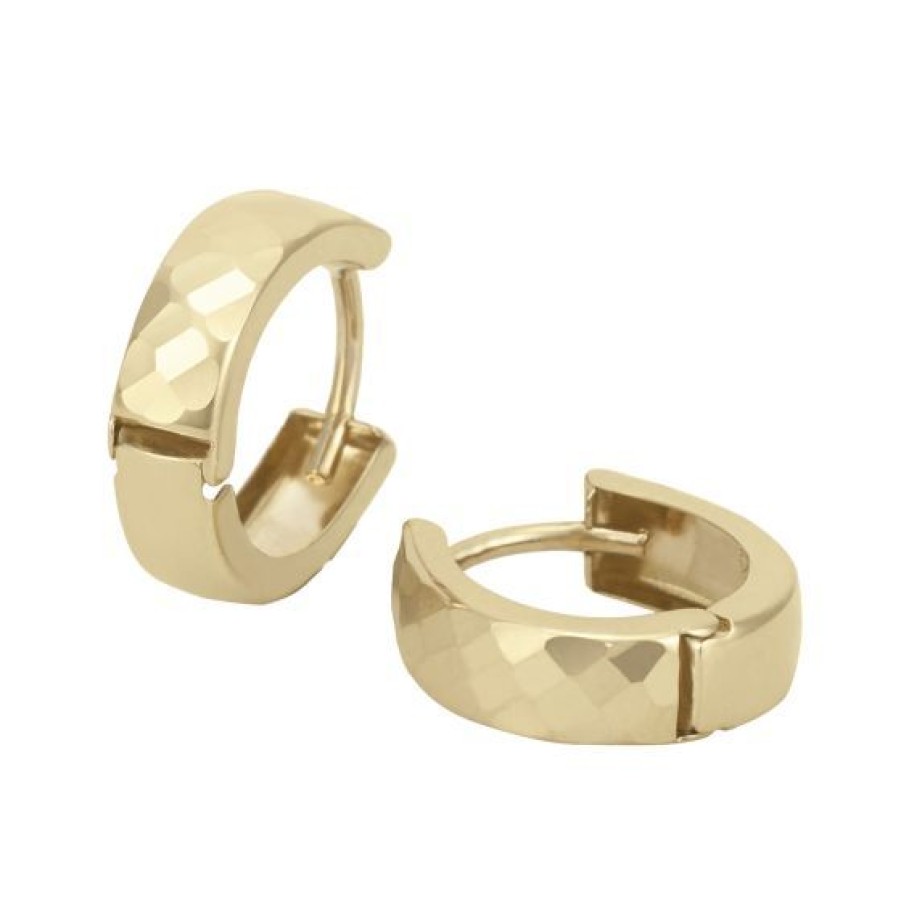 Joyeria Cristal Joyas | Huggies Oro 14K