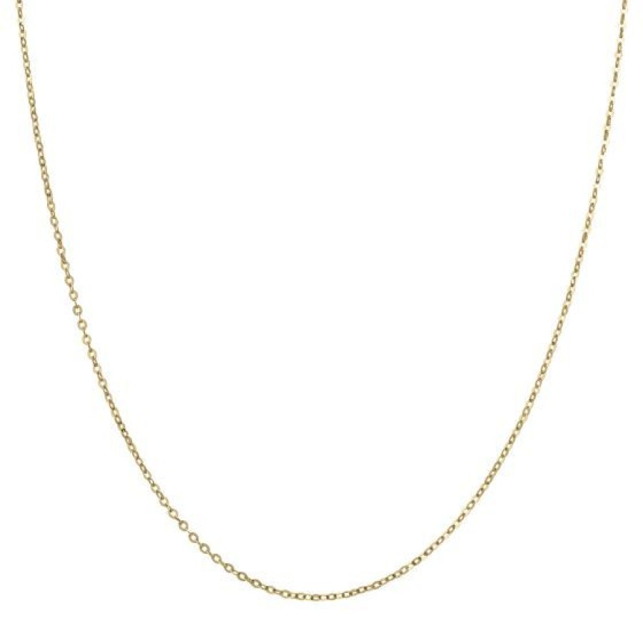 Joyeria Cristal Joyas | Cadena Caballero Rolo Oro 14K 40 Cm