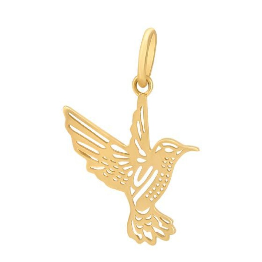 Joyeria Cristal Joyas | Dije Colibri Oro 14K