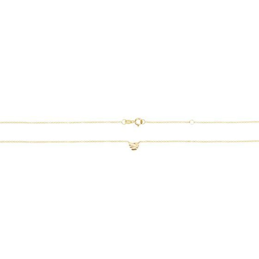 Joyeria Cristal Joyas | Cadena Dije Corazon Oro 14K