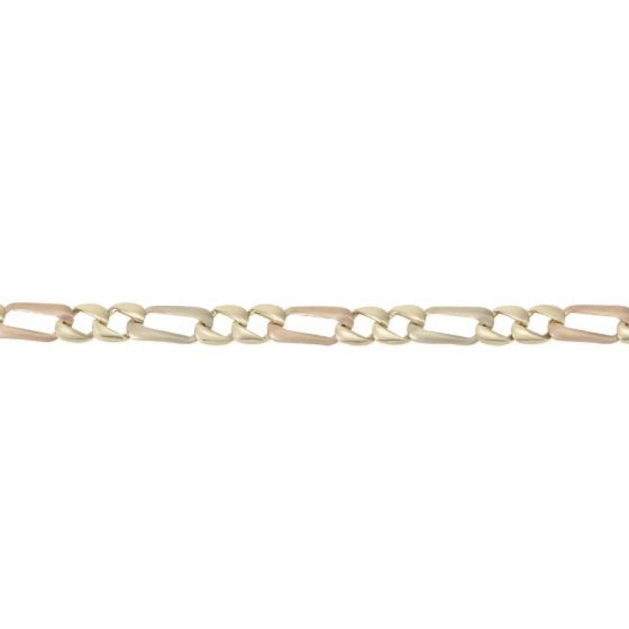 Joyeria Cristal Joyas | Pulsera Caballero Oro 14K