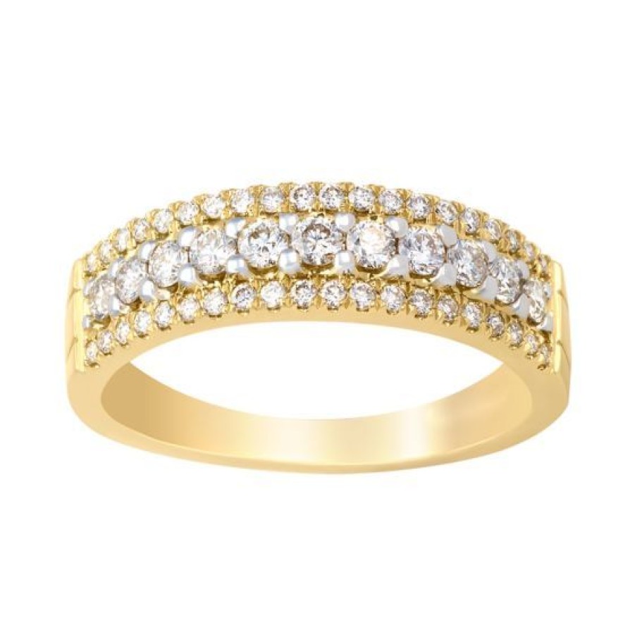 Joyeria Cristal Joyas | Churumbela Oro 14K Con 55 Puntos De Diamante